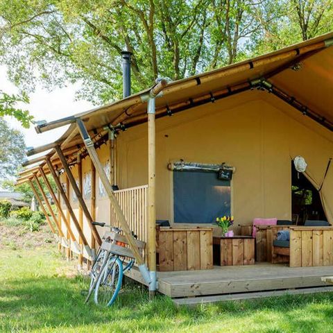 CANVAS AND WOOD TENT 6 people - Bos Lodge