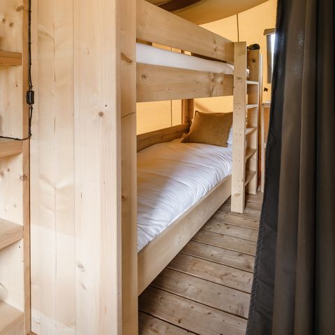 Canvas and wooden tent 4 persons - The Forest Tent - Stove