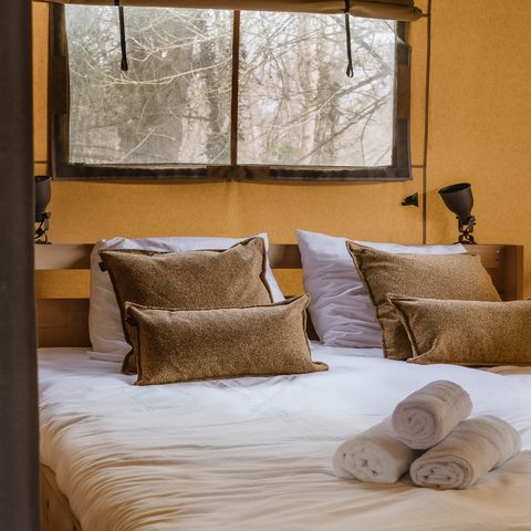 Canvas and wooden tent 4 persons - The Forest Tent - Stove