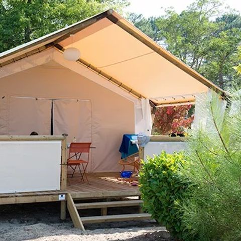 CANVAS AND WOOD TENT 4 people - Maasai Lodge (MA4)