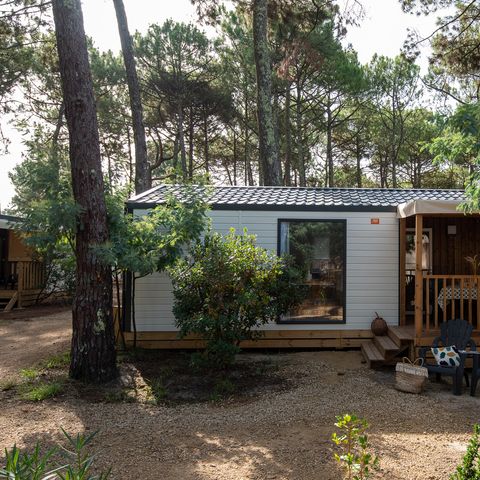 Mobile home 4 persons - COTTAGE - 2 Bedrooms - TV - CLIM - LV