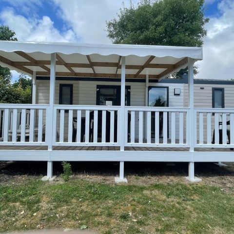 MOBILE HOME 5 people - SAM - COTTAGE CONFORT 2ch/ 4/5p - 30m² - Covered terrace