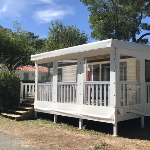 MOBILE HOME 8 people - SAM - SUNELIA PRESTIGE 4bed/ 8p - 40m² - Covered terrace