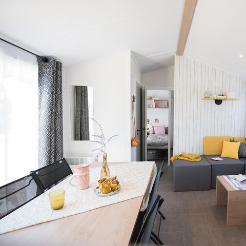 MOBILE HOME 8 people - SAM - SUNELIA PRESTIGE 4bed/ 8p - 40m² - Covered terrace