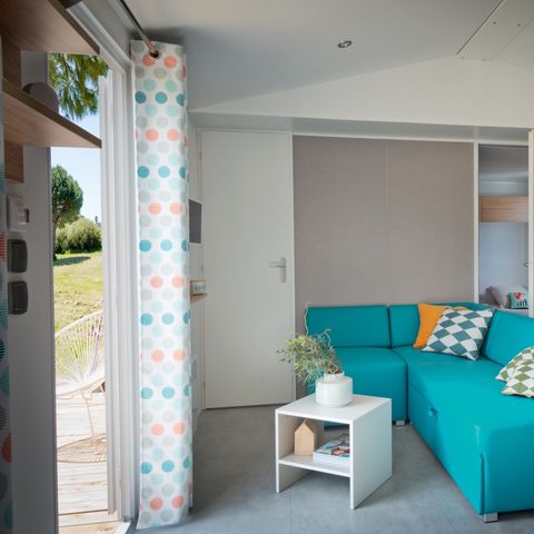 MOBILE HOME 6 people -  SAM - LOISIR CONFORT 3ch/ 6p - 36m² - Covered terrace