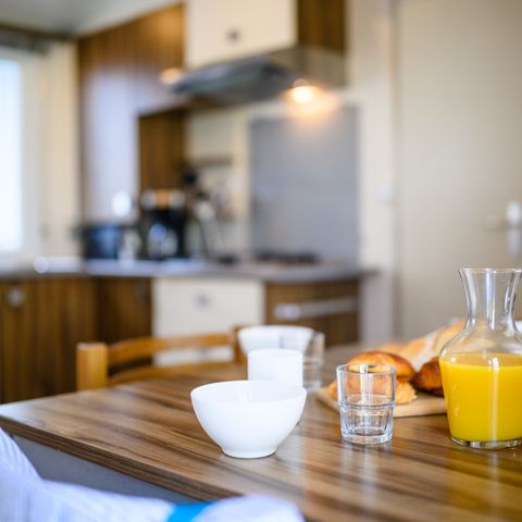 Mobile home 6 persons - LEISURE & COMFORT 3 bedrooms – 36m² – Covered terrace – sleeps 6