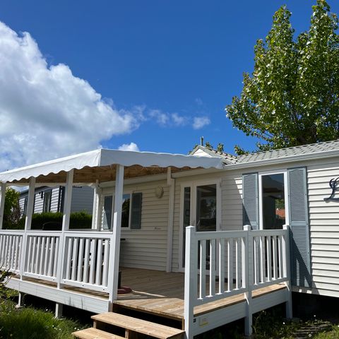 MOBILE HOME 6 people -  SAM - LOISIR CONFORT 3ch/ 6p - 36m² - Covered terrace