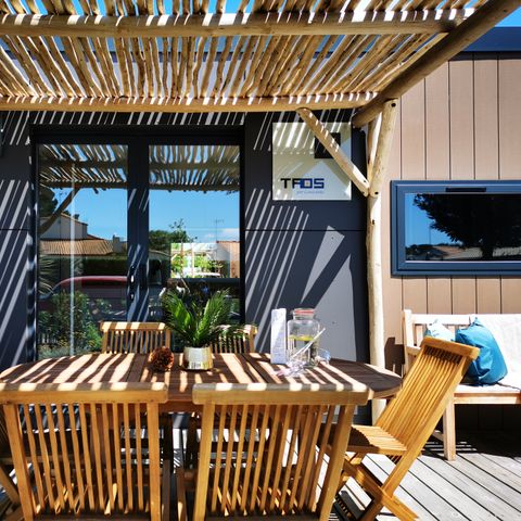 MOBILE HOME 6 people - SAM - SUNELIA LUXURY TAOS SPA 3bed/ 6p - 40m² - Exotic terrace