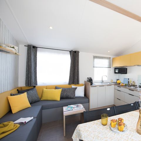 MOBILE HOME 8 people - DIM - SUNELIA PRESTIGE 4bed/ 8p - 40m² - Covered terrace