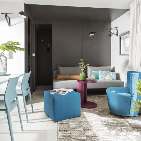 MOBILE HOME 4 people - DIM - SUNELIA LUXURY TAOS 2bed/4p - 40m² - Exotic pergola