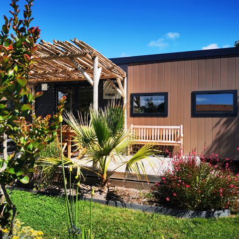 MOBILE HOME 6 people - DIM - SUNELIA LUXURY TAOS 3 bd / 6p - 40m² - Exotic pergola