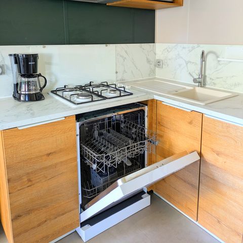 Mobile home 6 persons - Sunday - SUNELIA - COMFORT - PLUS 3-bedroom - 35m² - Covered terrace