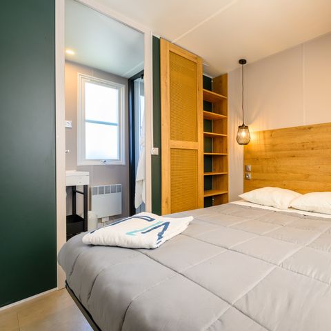 Mobile home 6 persons - Sunday - SUNELIA PRESTIGE + AIR CONDITIONING 3 bedrooms - 36m² - Covered terrace