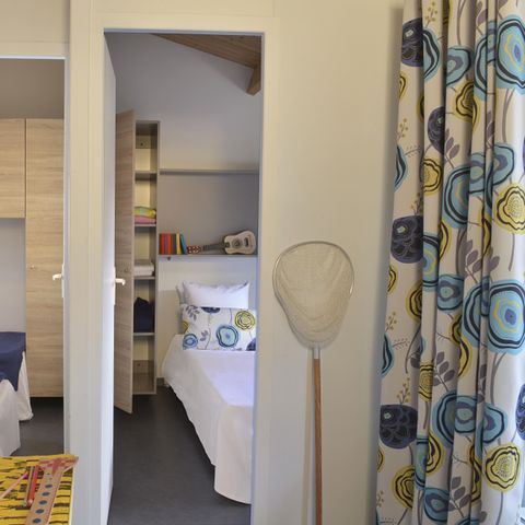Mobile home 4 persons - COMFORT COTTAGE: 2 bedrooms – 30m² – Terrace with parasol – sleeps 4