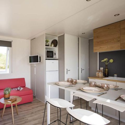 MOBILE HOME 6 people - SAM - COTTAGE CONFORT 3bed/ 6p - 35m² - Terrace with parasol