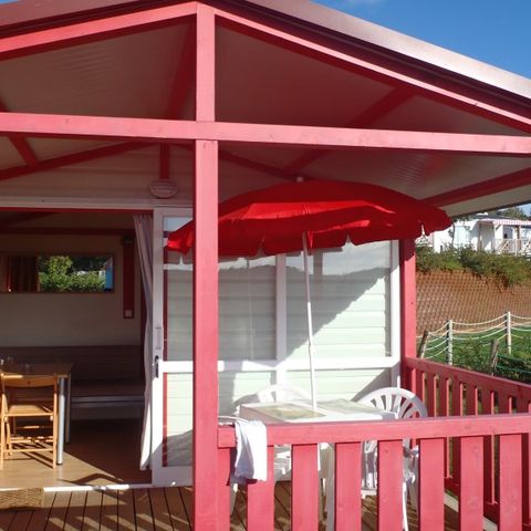 Bungalow 2 persons - ATLANTICO 2 PERS, 21m2, 2 rooms, 1 bedroom