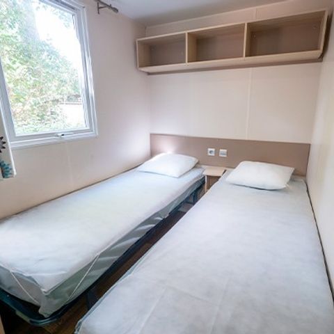 MOBILE HOME 6 people - Comfort XL | 3 Bedrooms | 6 Pers | Raised terrace | Air conditioning