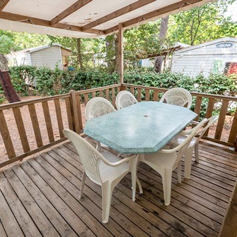 MOBILE HOME 6 people - Mobile-home | Comfort XL | 3 Bedrooms | 6 Pers. | Raised terrace | Air conditioning