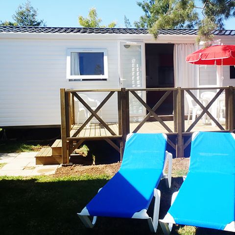 Mobile home 7 persons - MOBIL HOME MARTE 7 PERS, 34m2, 4 rooms, 3 bedrooms