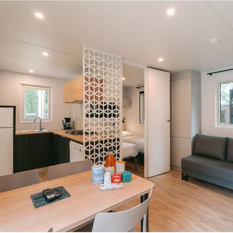 MOBILE HOME 4 people - Cottage Pipeline 4 p 2 Ch 1 Sdb ***