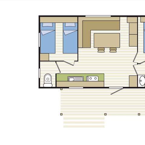 MOBILE HOME 6 people - MINORQUE
