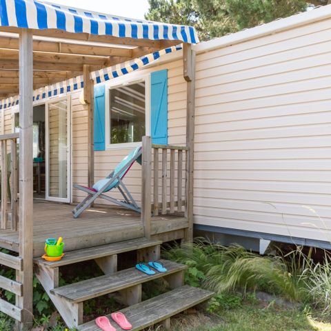 MOBILE HOME 4 people - Borneo Cottage – 2 bedrooms – Bed linen and towels included ****