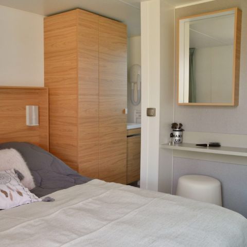 MOBILE HOME 4 people - Premium Cottage – 2 bedrooms – 2 bathrooms – Bed linen, towels, griddle and cleaning service included