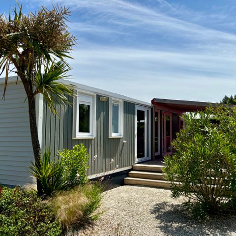 MOBILE HOME 6 people - Premium Cottage – 3 bedrooms – 2 bathrooms – Bed linen, towels, griddle and cleaning service included