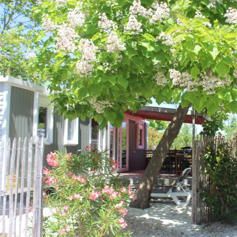 MOBILE HOME 6 people - Premium Cottage – 3 bedrooms – 2 bathrooms – Bed linen, towels, griddle and cleaning service included
