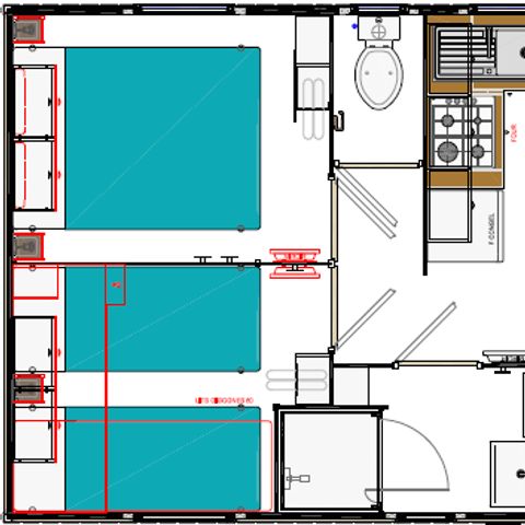 MOBILE HOME 8 people - Palau