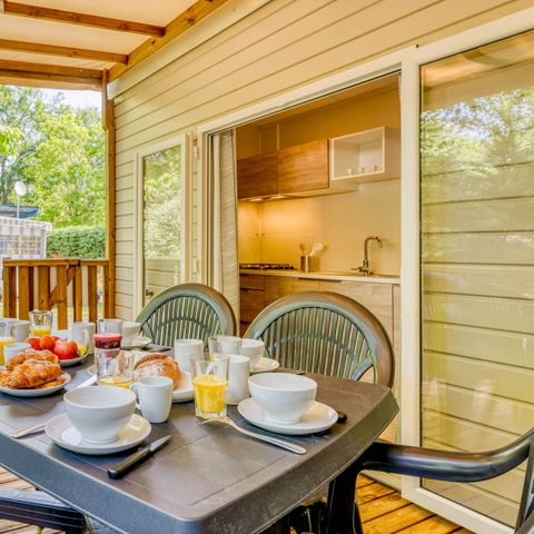 MOBILE HOME 6 people - Mobile-home | Comfort | 3 Bedrooms | 6 Pers. | Raised terrace