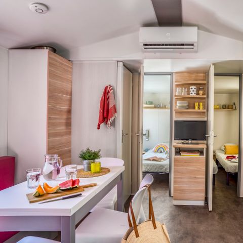 MOBILE HOME 6 people - 3 bedrooms 4 adults + 2 children
