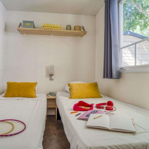Mobile home 6 persons - Cottage sleeps 6, 3 bedrooms (air conditioning, TV)