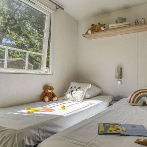 Mobile home 6 persons - Cottage sleeps 6, 3 bedrooms (air conditioning, TV)