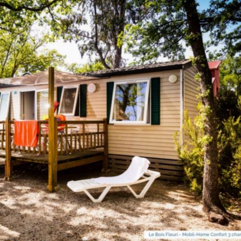 Mobile home 6 persons - Cottage sleeps 6, 3 bedrooms (air conditioning, TV)