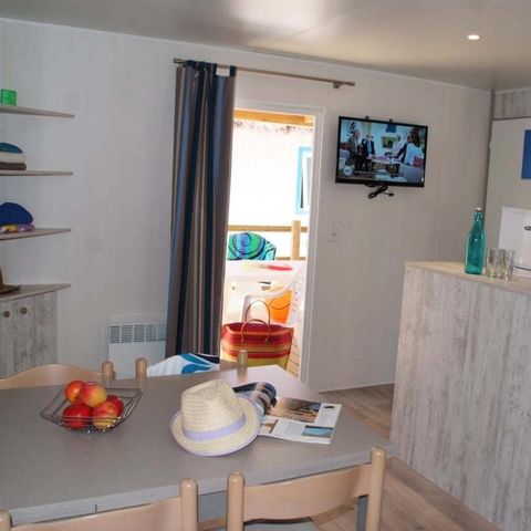 BUNGALOW 8 people - Comfort 4 Rooms 6/8 People Air-conditioned + TV