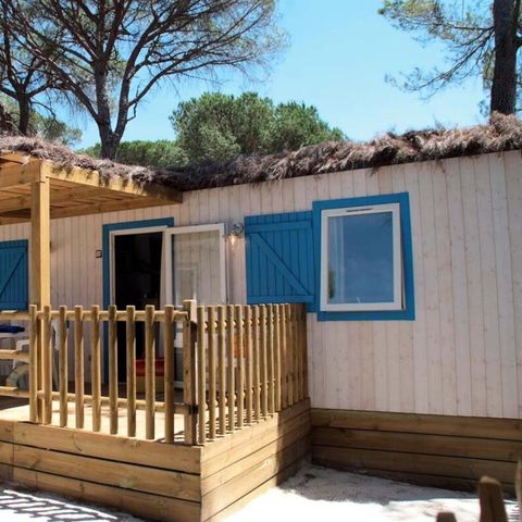 BUNGALOW 8 people - Comfort 4 Rooms 6/8 People Air-conditioned + TV