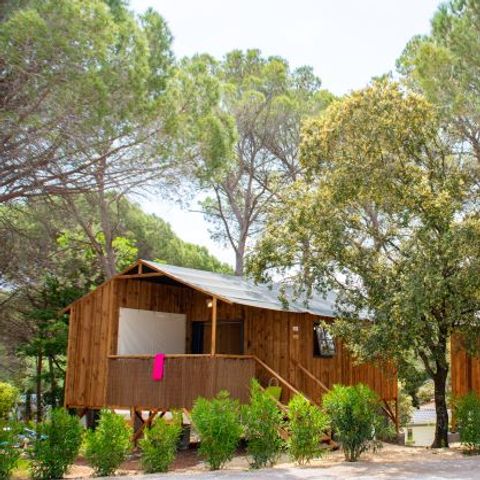 CHALET 7 people - 2 rooms 5/7 pers. air conditioning tv 27m² + terrace