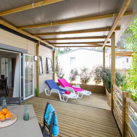 BUNGALOW 8 people - LUXURY COMFORT 6/8 persons 3 bedrooms, CLIM / TV / WIFI free