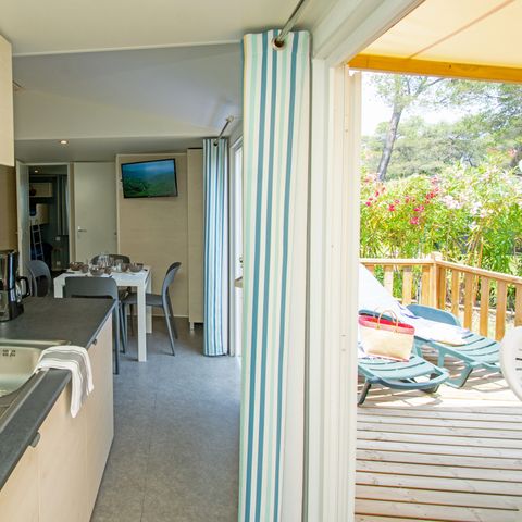 BUNGALOW 8 people - LUXURY 6/8 persons 3 bedrooms, CLIM / TV / WIFI free