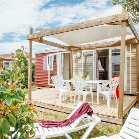 Mobile home 5 persons - COMFORT 2 bedrooms - TV - CLIM