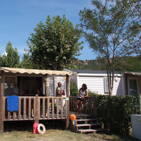 MOBILE HOME 8 people - 8-person air-conditioned Texas mobile home (approx. 32 m²)
