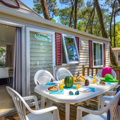 Mobile home 6 persons - Classic 3bed - Without - TV - -discovered terrace-30m² - STANDARD