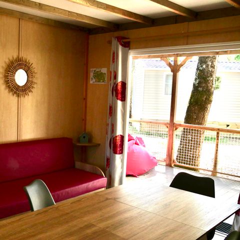 CHALET 7 people - Family 3bed-CLIM-terrasse XXL couverte-TV-LV-plancha-32m²| PREMIUM