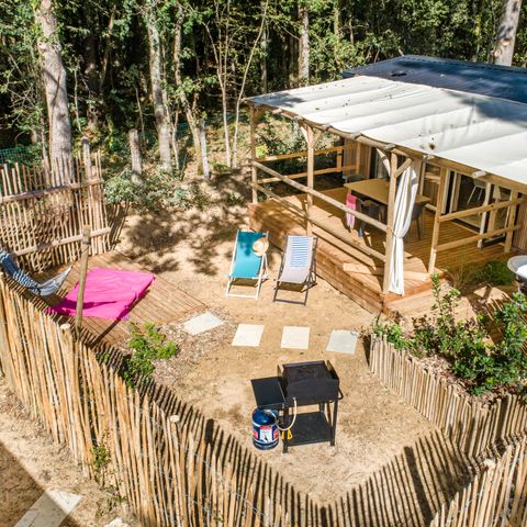 MOBILE HOME 4 people - Garden 2bed-CLIM-bath-TV-LV-plancha-covered terrace-31m² | PREMIUM