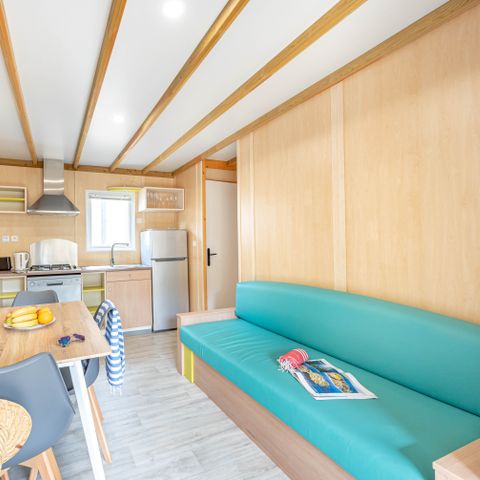 CHALET 7 people - Garden 3bed- CLIM-bath-TV-LV-plancha-piéton-covered terrace-32m² | PREMIUM