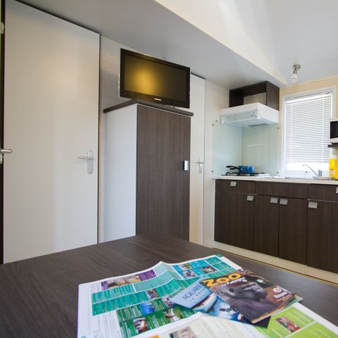 MOBILE HOME 6 people - Classic 3bed (without TV)-discovered terrace-30m² | STANDARD