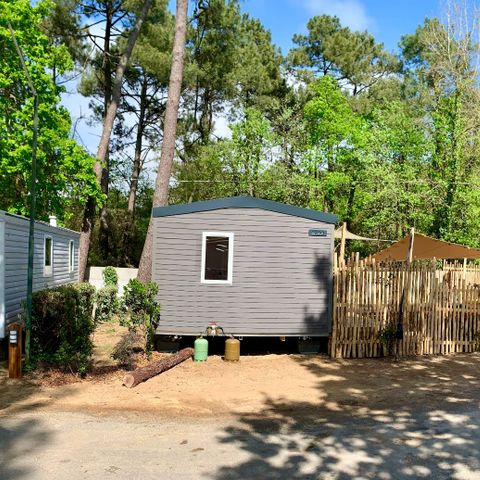 MOBILE HOME 10 people - Tribe 5bed -CLIM-2bath-TV-LV-Plancha-covered terrace-56m² | PREMIUM