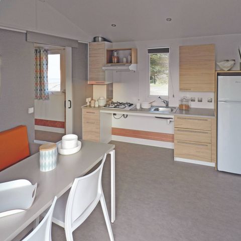 MOBILE HOME 5 people - Life 2bed PMR- CLIM -TV-LV-plancha-32m²-covered terrace | PREMIUM
