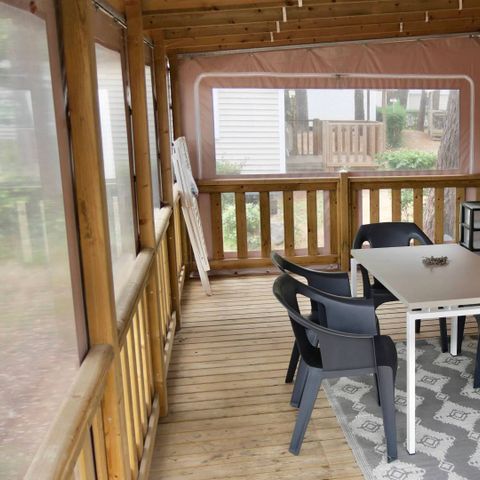 MOBILE HOME 5 people - Life 2bed PMR- CLIM -TV-LV-plancha-32m²-covered terrace | PREMIUM